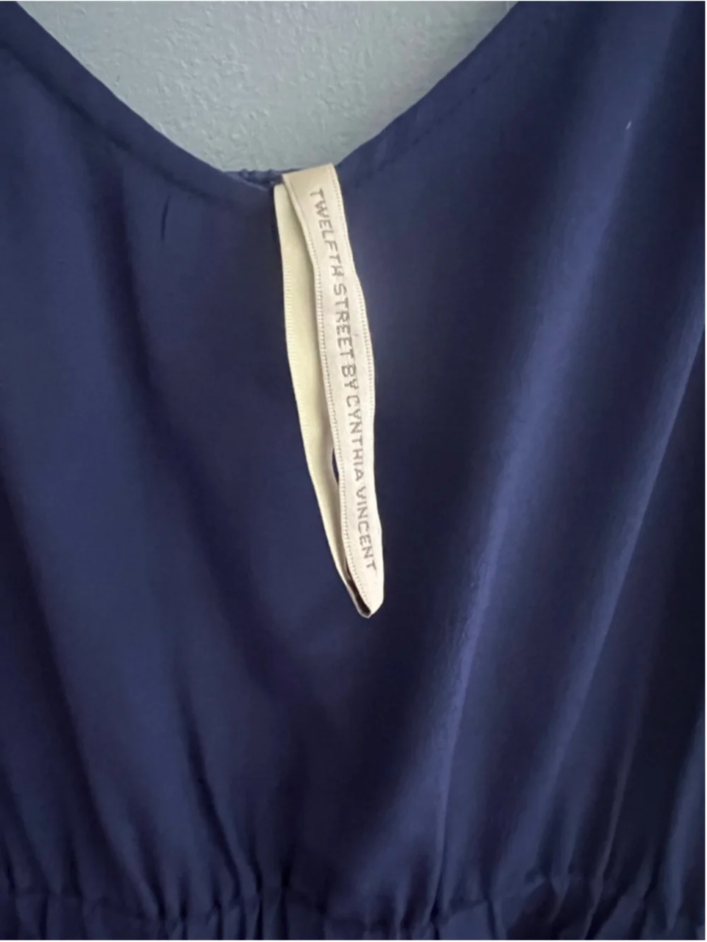 Women's Twelfth Street by Cynthia Vincent Navy Maxi Dress S